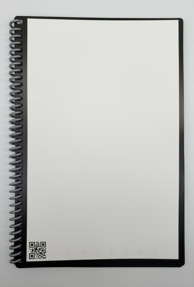 Rocketbook Core Executive 36 Page Dot Grid Smart Notebook/Pen/Microfiber Cloth