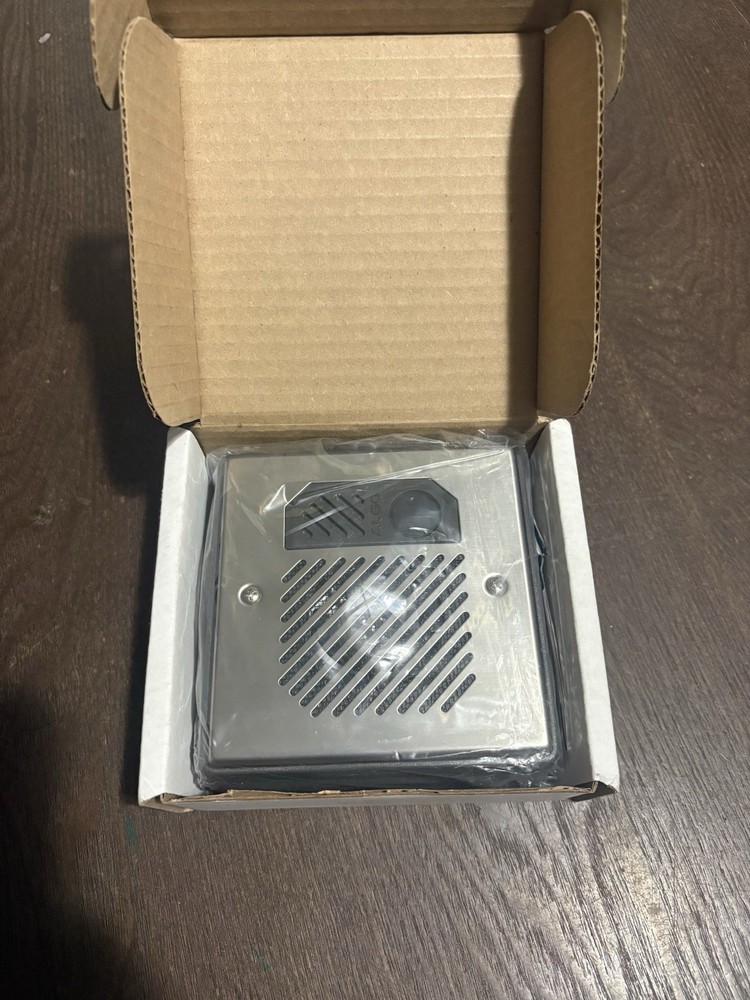 ALGO 8201 IP PoE Intercom System with Mounting Plate and Quick Start Guide