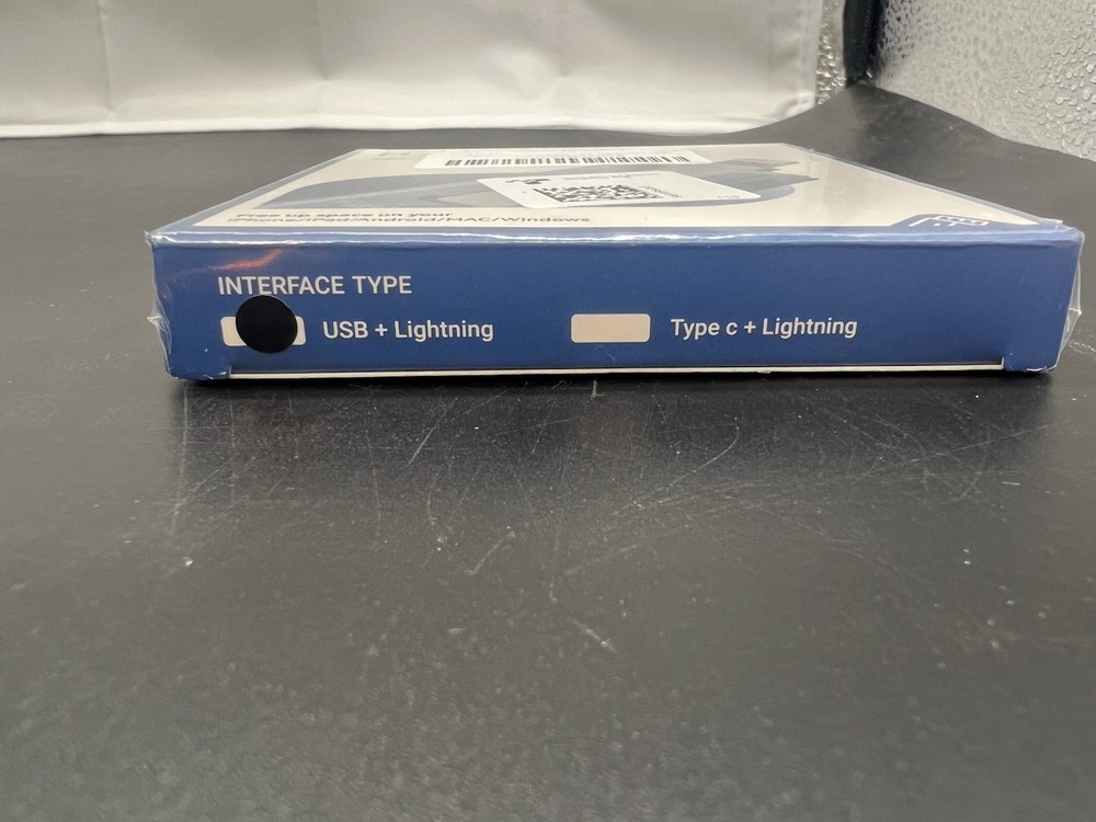 MFI Certified 512GB LightningFlash Drive USB+LIGHTNING