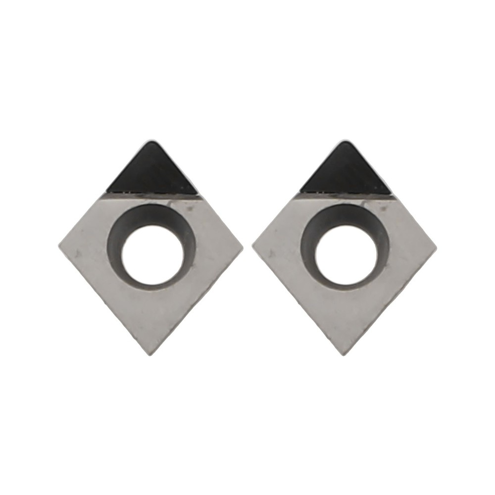 2pcs PCD Inserts CCGT060204 Designed for CNC Processing For Aluminum Copper