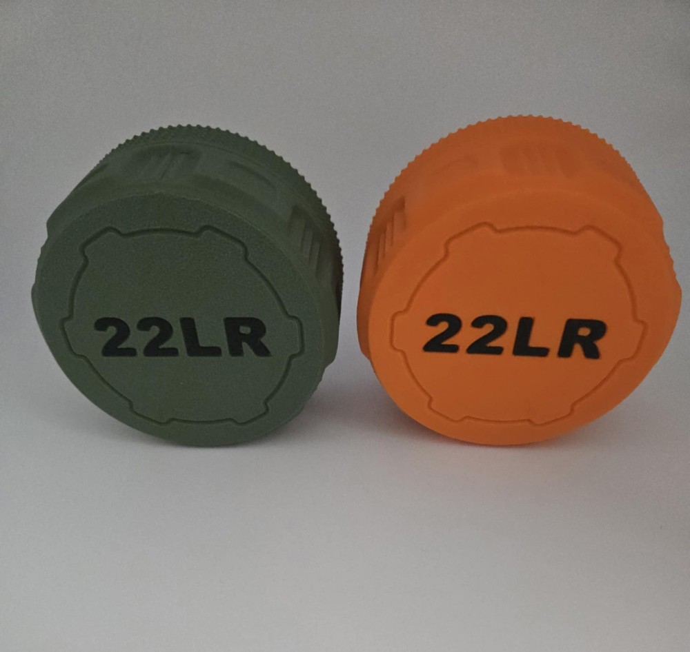 3D Printed .22LR Ammo Puck – Compact, Stackable Storage for 55 Rounds