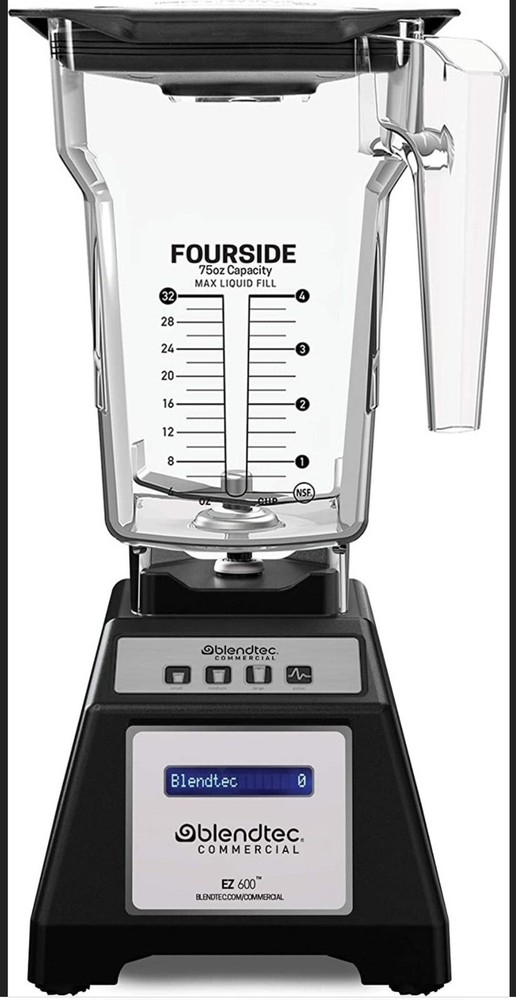 Blendtec E600A0801-A1GA1A EZ600 Blender Package - Black