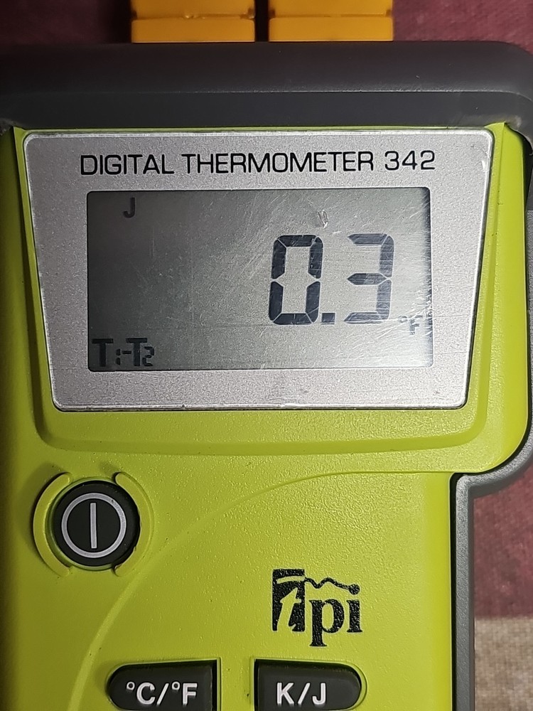 Digital Thermometer TPI 342 Tested