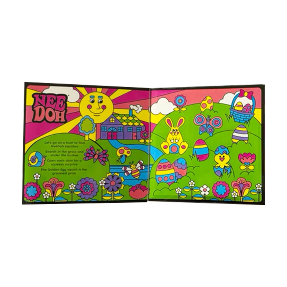 2026 NeeDoh Easter Golden Egg Hunt Mystery 10 Squishy Surprises Collectible Gift