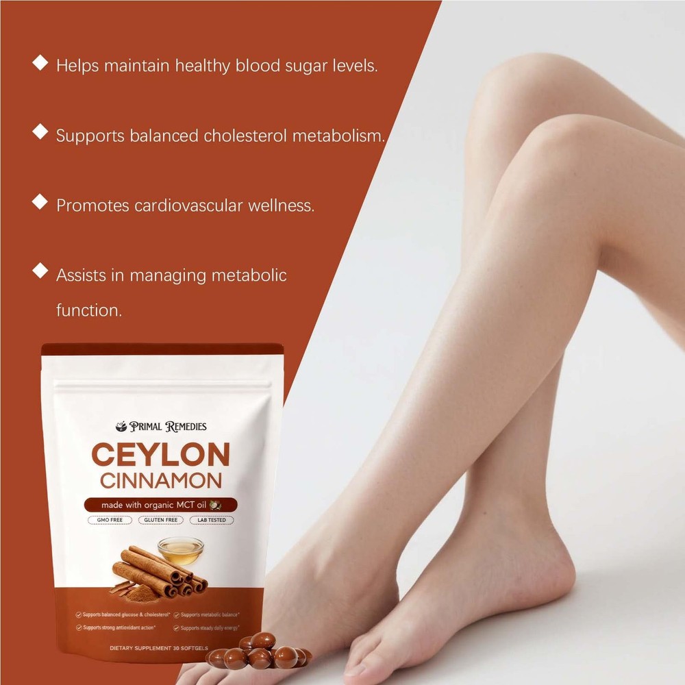 Ceylon Cinnamon Softgels, Ceylon Cinnamon Soft Gels 7200Mg Equivalent