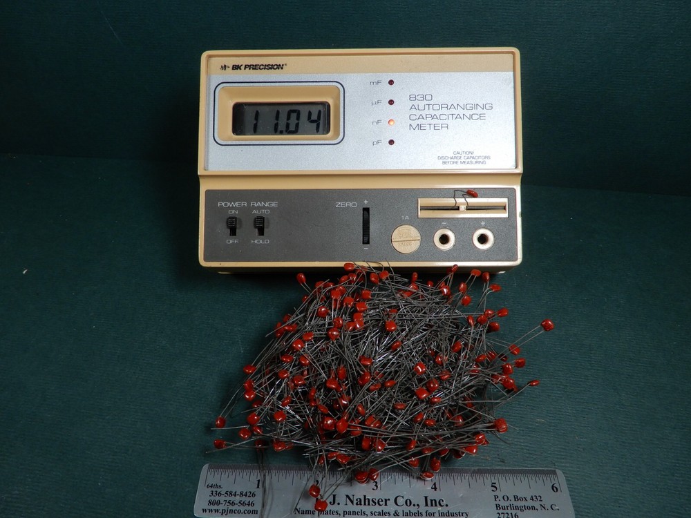 Sprague .01uf  Capacitors Unknown Voltage (Low) Qty Shown 200?