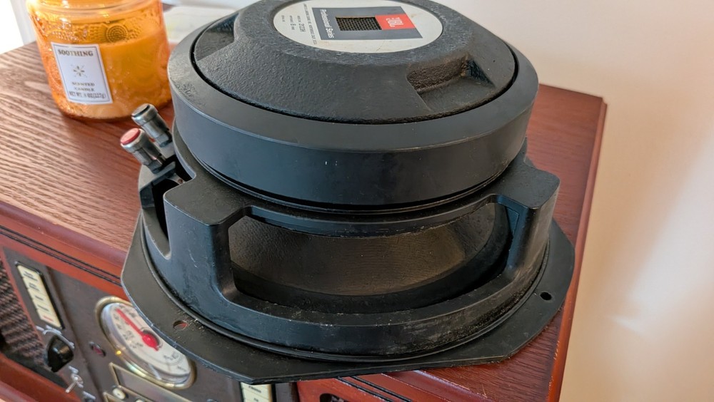 JBL 2123H 10" Midrange Transducer, Orange JBL Logo