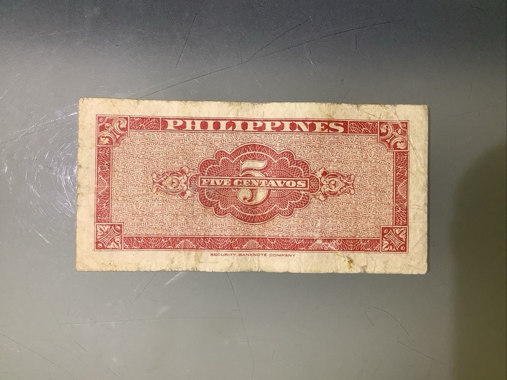 Philippines 5 Centavos 1949 Circulated