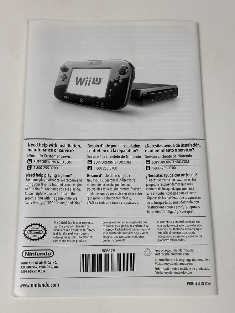 ❌CASE ONLY Splatoon Wii Case + Insert