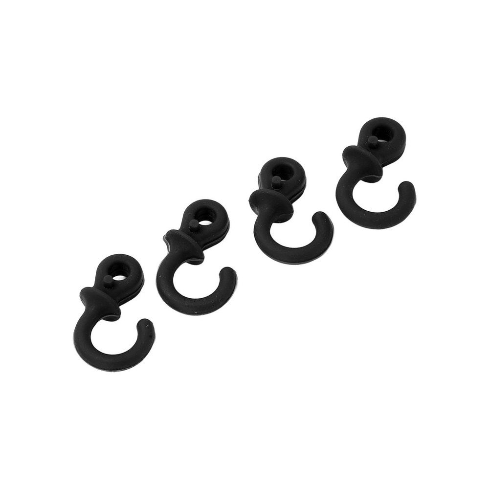 4Pcs Archery Bow String Silencers For Noise Reduction Suitable For Composite Pul