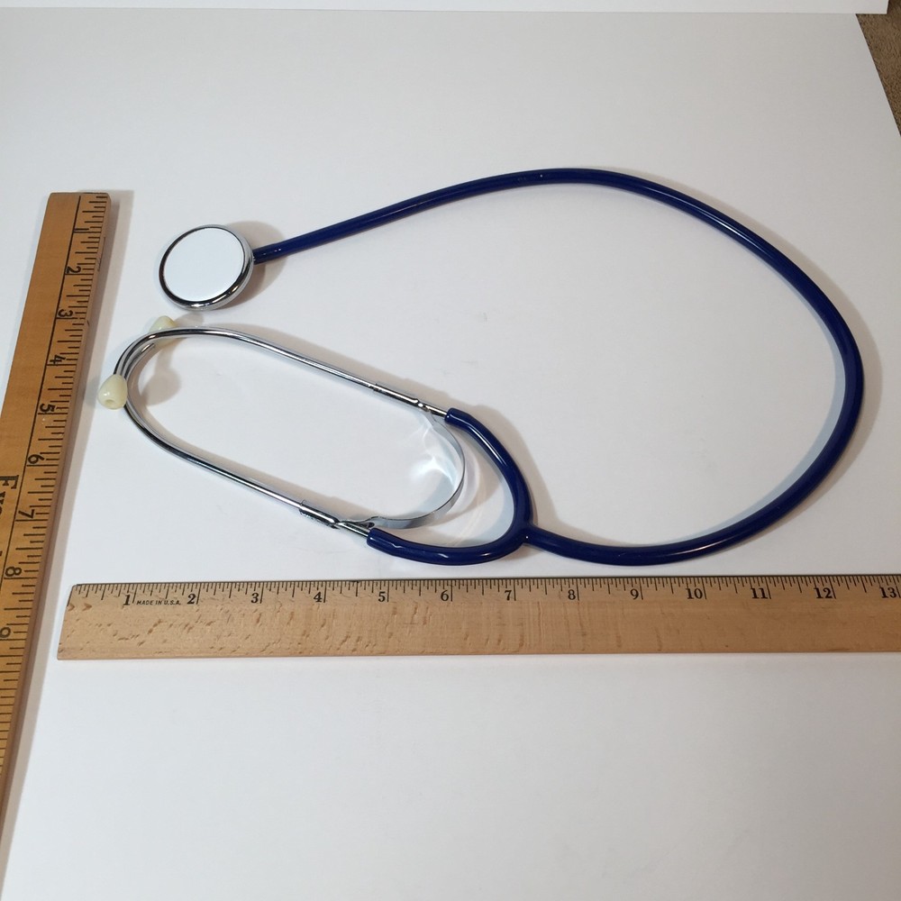 Stethoscopes -(1) ADC, (1) Unmarked- Blue 30" Excellent Condition