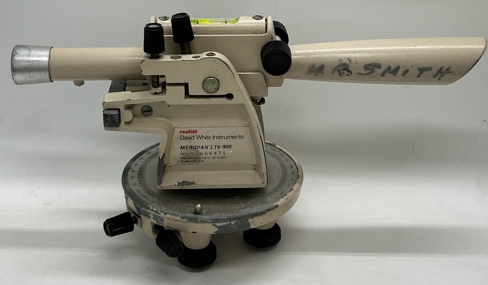 David White LT6-900 Meridian Transit Level *Untested