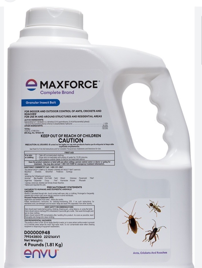Maxforce Complete Granular Insect Bait - 4 Lbs