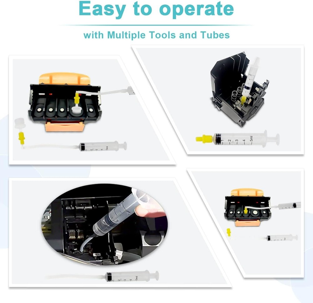 Universal Inkjet Printer Maintenance Kit 100mL - Essential Cleaning Solution