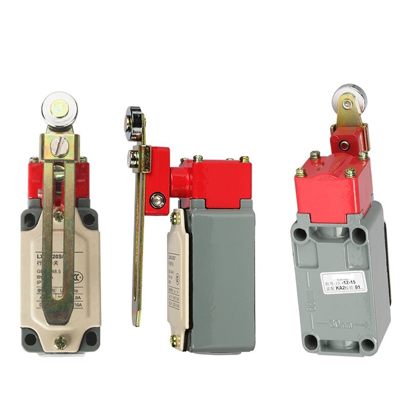Stroke Limit Switch LXK3-20 1NO 1NC Momentary Micro-Motion Adjustable Roller Arm