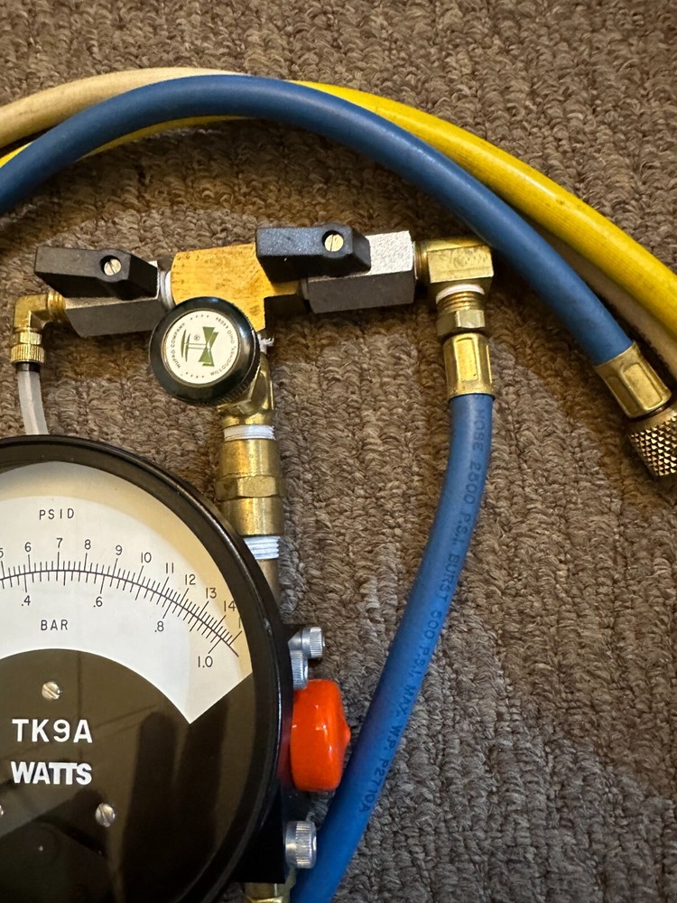 Watts Regulator TK-9A Backflow Preventer Test Kit Preowned TK9A