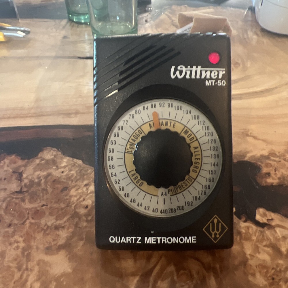 WILLNER MT-50 QUARTZ METRONOME NO EARPIECE