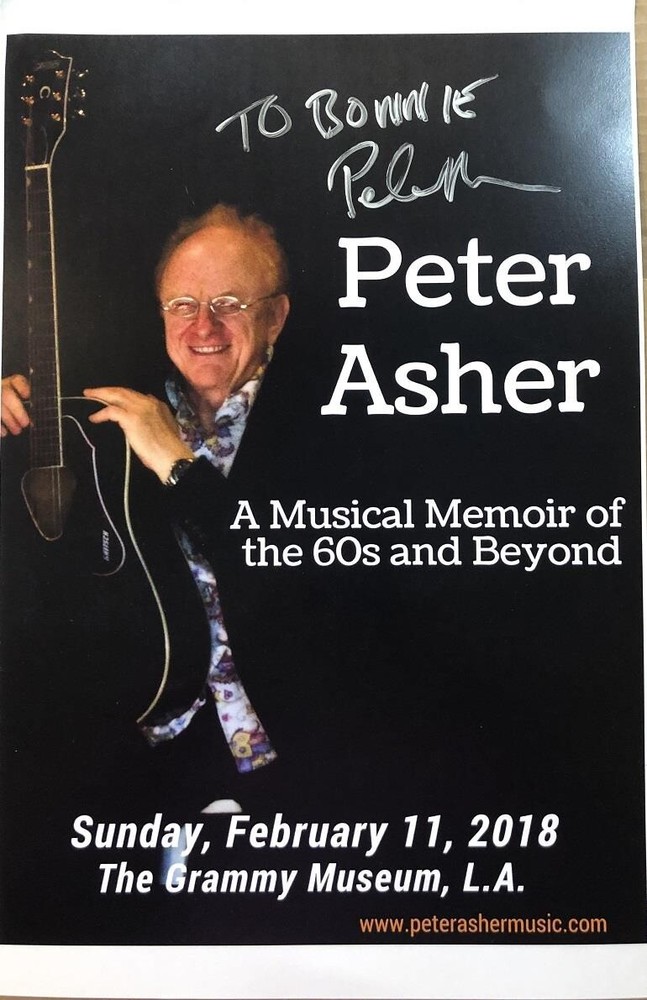 Peter Asher- 11X17 Signed Mini Poster