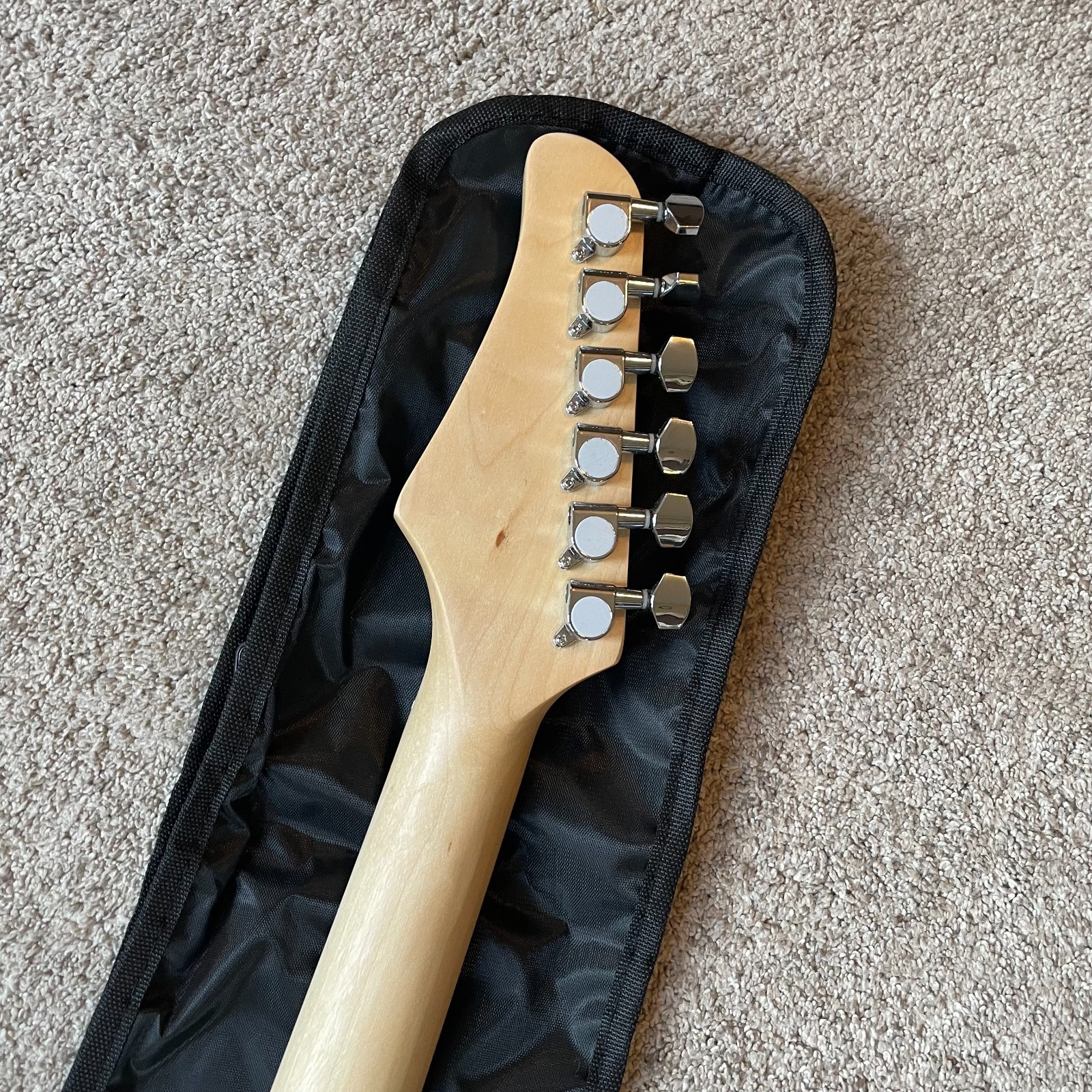 Blue Electric Guitar Starter Package with 20-Watt Amp and Accessories Full-Size