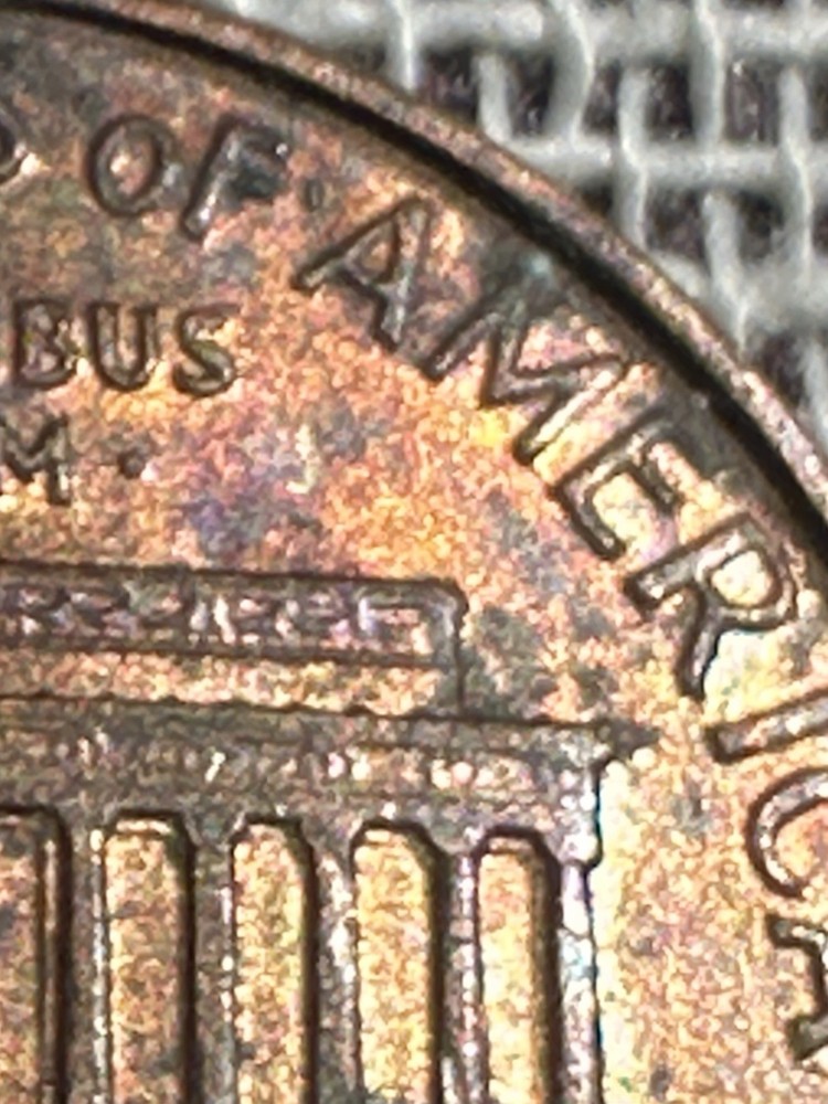 1988 *Very Rare* Lincoln Penny with multiple errors. AM Error