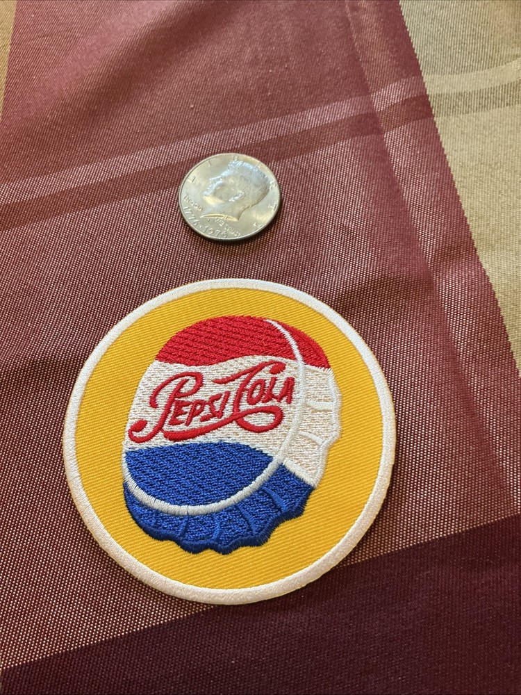 🥤🥤Pepsi Embroidered Iron On Patch