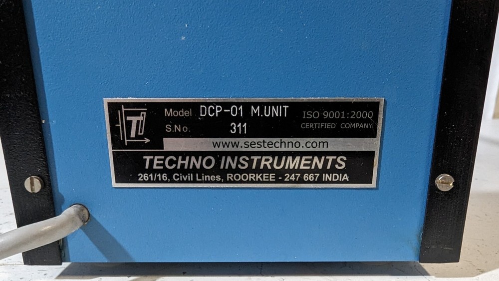 SES Techno Instruments DCP-01 M.Unit Motor Laboratory Instrument