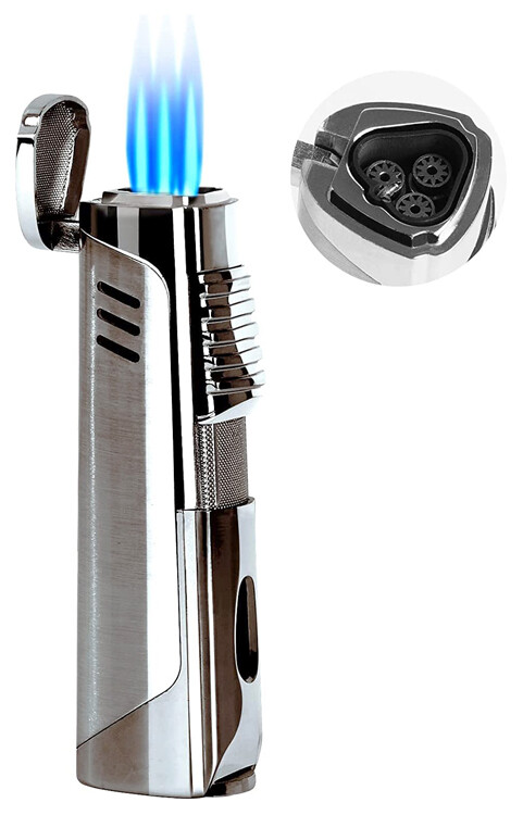 The Pinnacle Torch Lighter (Silver)