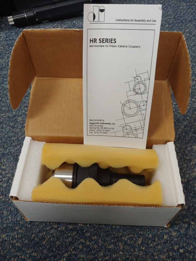 1.0X CAMERA ADAPTER. High Resolution, C-mount, TESTED