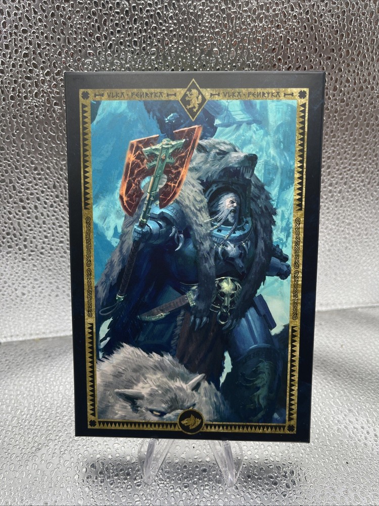 WARHAMMER40K Space Wolves Data Cards 10th Edition New Open Box