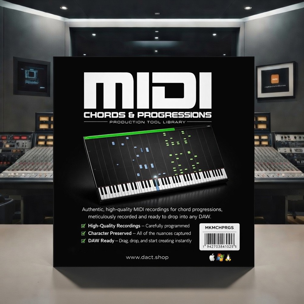 MIDI Chords & Progressions Production Tool Library