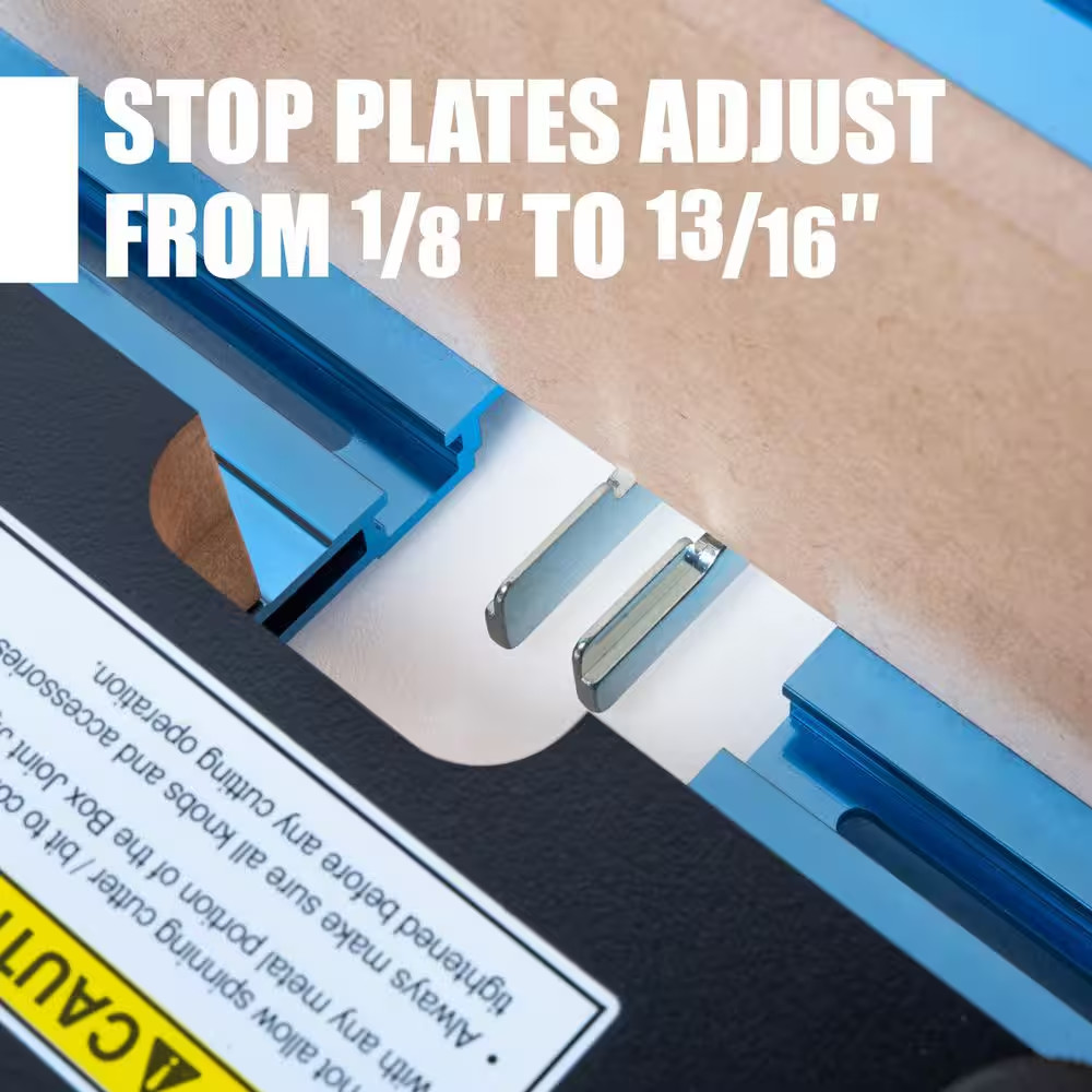 Adjustable Box Joint Jig for Table Saws and Router Tables, Woodworking Accessory
