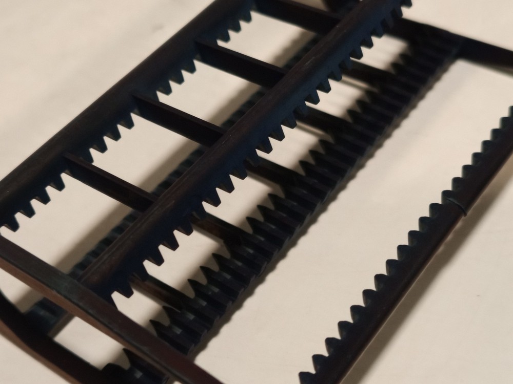 Unbranded Laboratory Microscope Slide Stainer Rack and Jar, As Shown