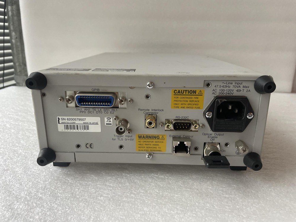 ANRITSU MT9810B OPTICAL TEST SET