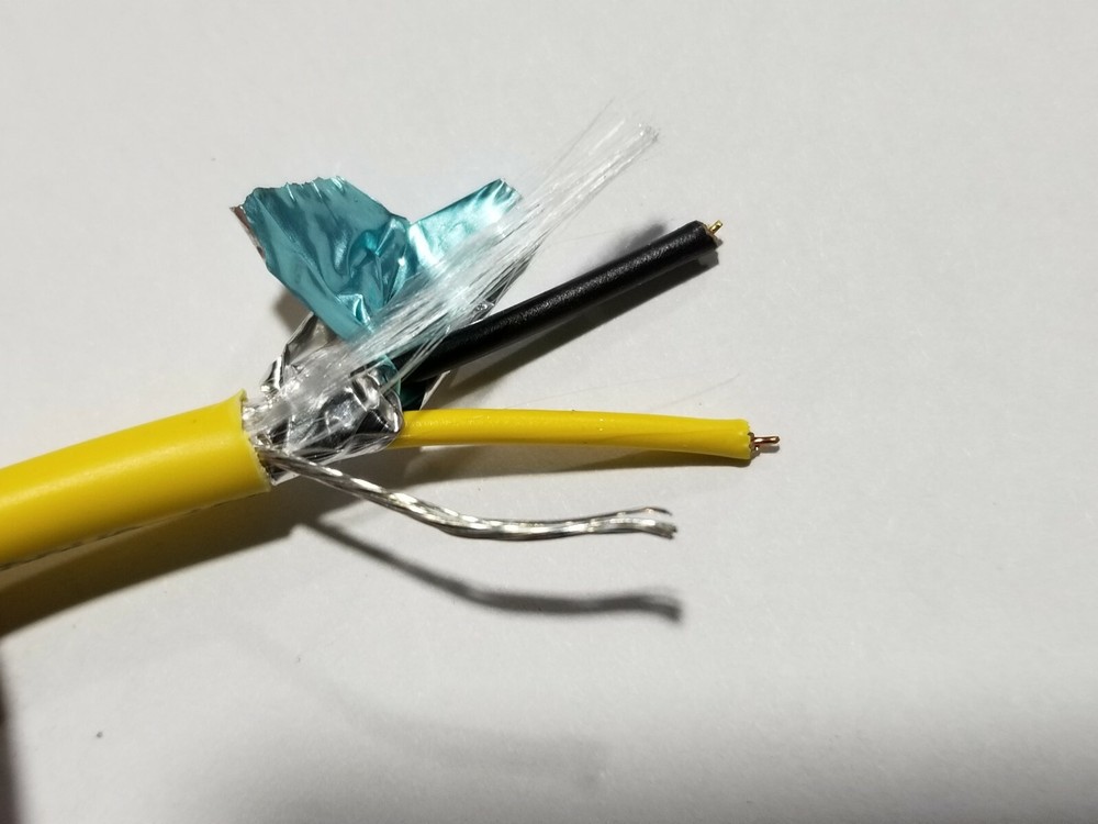Belden/Johnson Controls 18/2C Shield Plenum Analog Input Cable Yellow /100ft