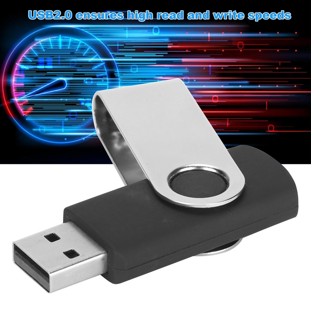Portable USB Flash Drive Black For PC Tablet Excellent/