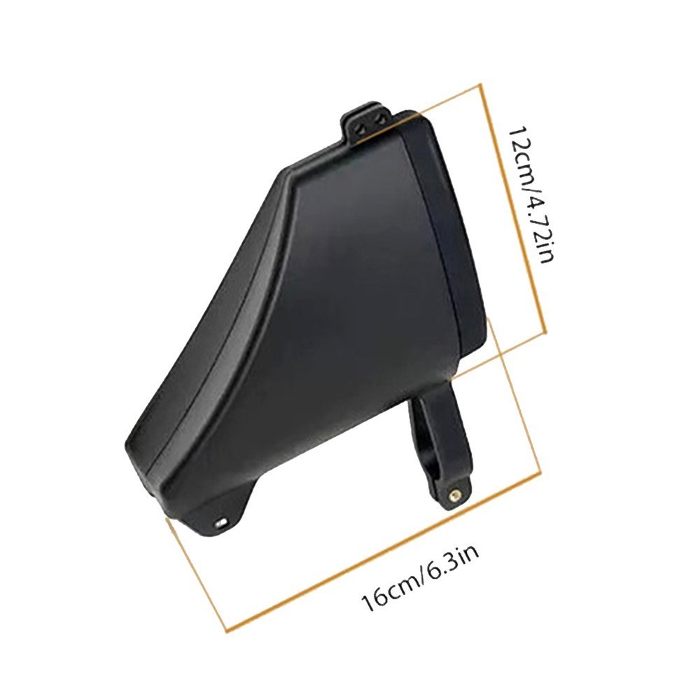 Waterproof Saddle Bag Large Capacity Protect Internal Objects Streamlined Design