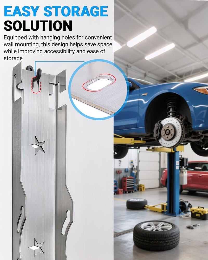 2PCS Wheel Alignment Tool with Connection Sheet 2025 Upgraded Toe Alignment Tool