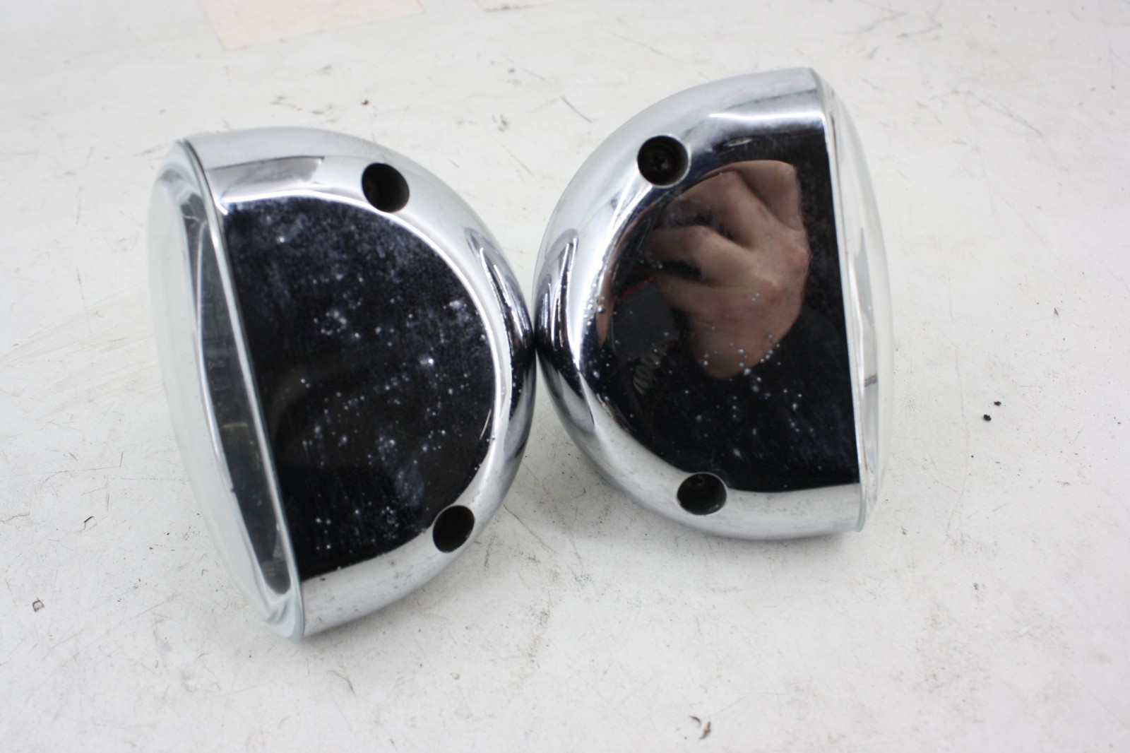 07 HARLEY-DAVIDSON STREET GLIDE FOG LAMP SET HALOGEN FOR 1 1/4" ENGINE GUARD