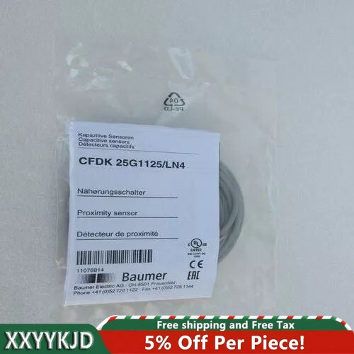 Baumer CFDK-25G1125-LN4 Capacitive Sensor