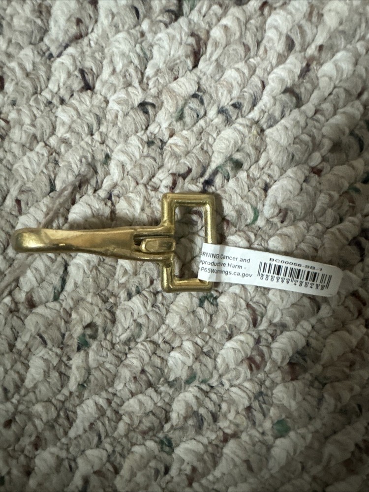 56 Halter Snap - " Solid Brass 1 Count By Weaver Leather