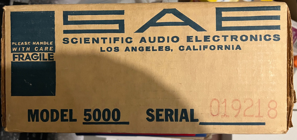SAE Mark 5000 Impulse Noise Reduction System, New in Box