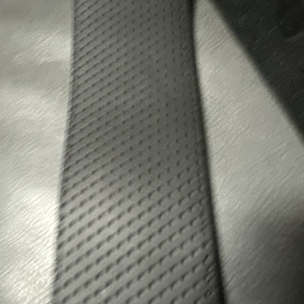 Leather Guitar Strap - Black Textured- 3’ Wide