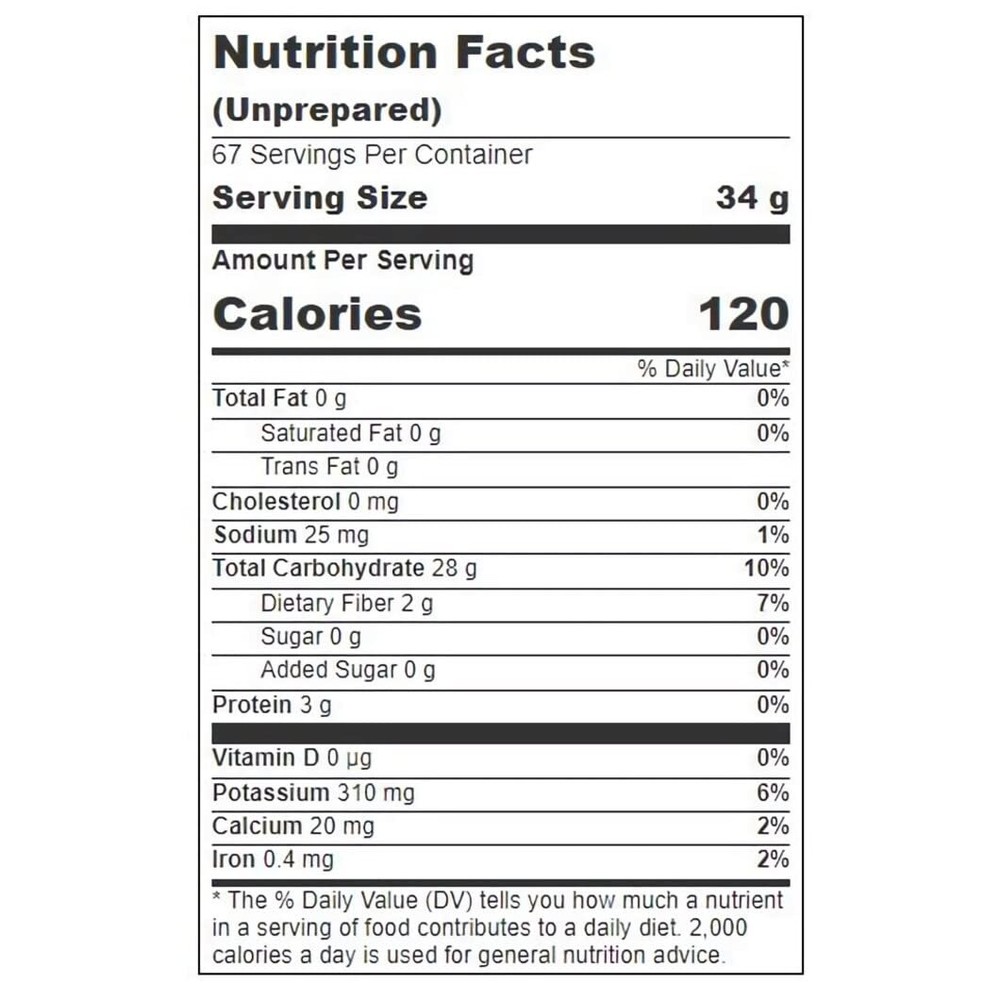Instant Dehydrated Potato Slices Value Pack | 5 Pound Bulk Bag