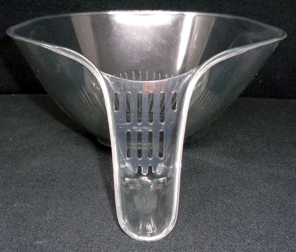 Square Silicone Handled Basket Strainer