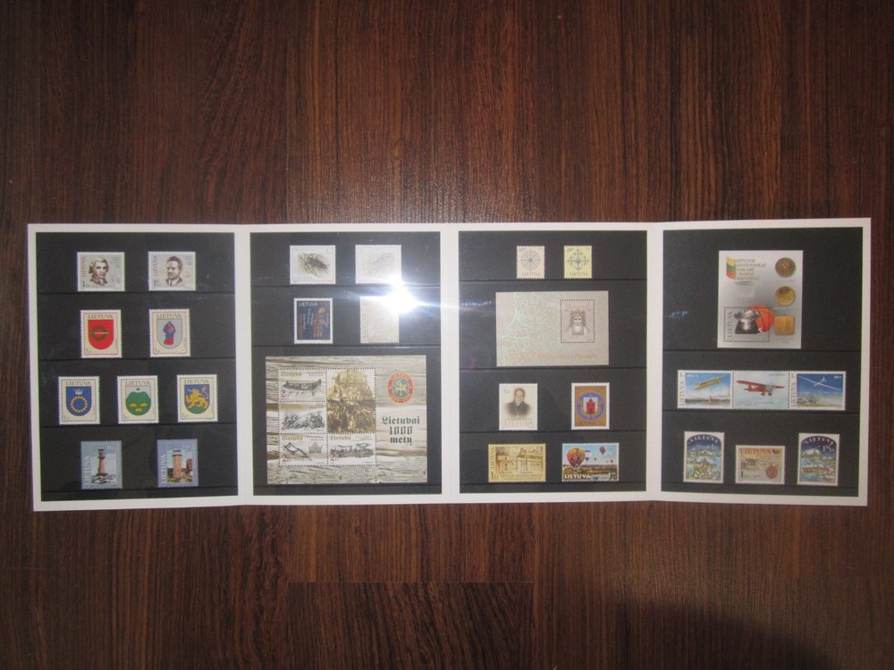 2003 LITHUANIA STAMPS OFFICIAL YEAR SET