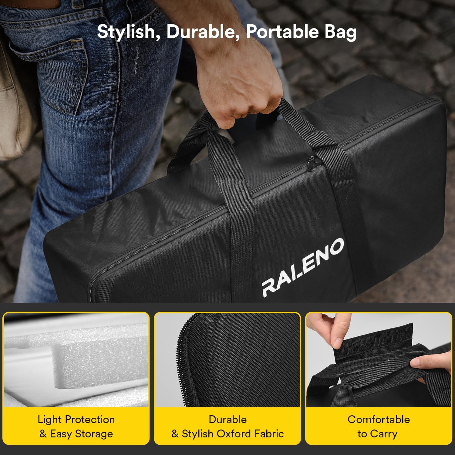 13" Edge-Lit LED Video Light Panel Kit (2-Pack), Bi-Color 2500K-6500K Soft St...