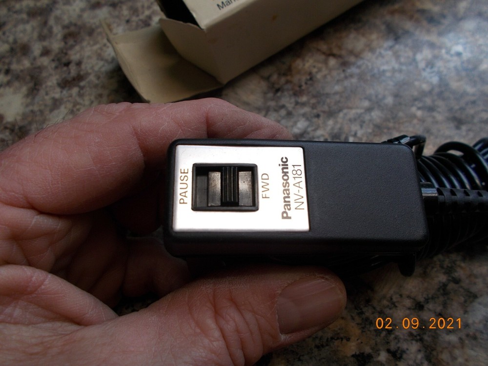 New Panasonic NV-A181 Remote Pause Control