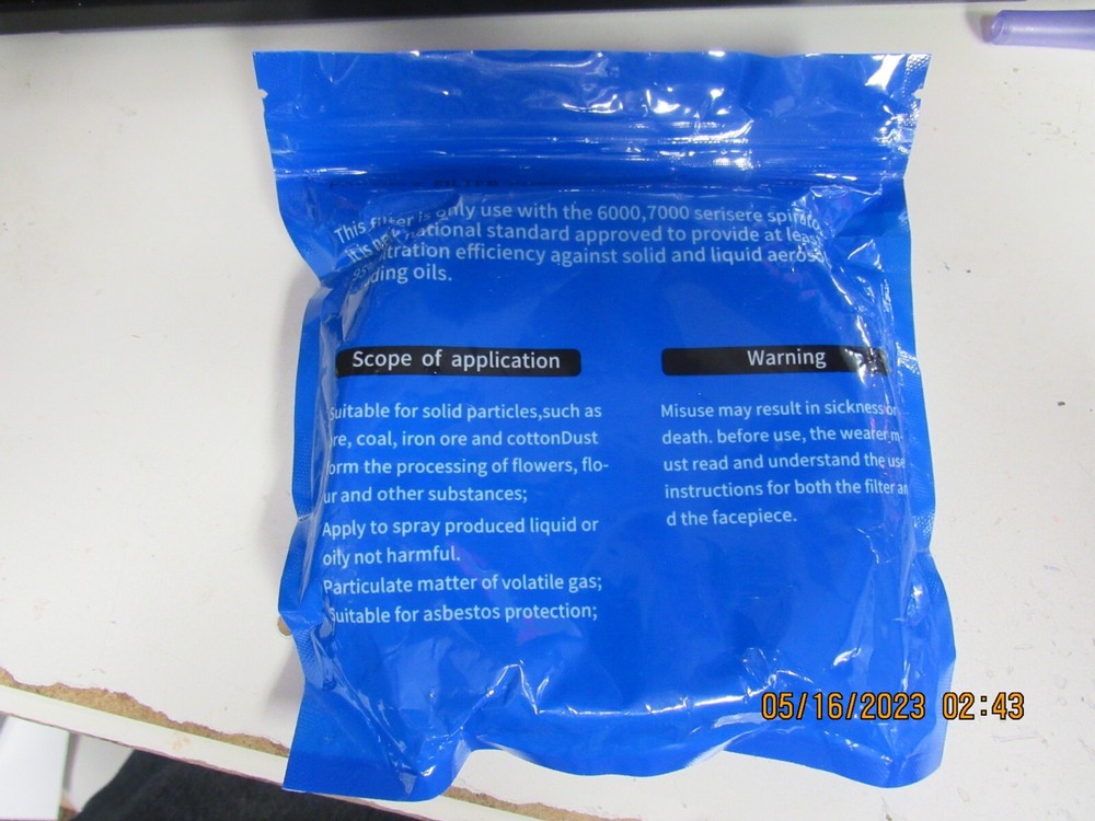 Particulater Filter P100 (1 pack/2 pieces)