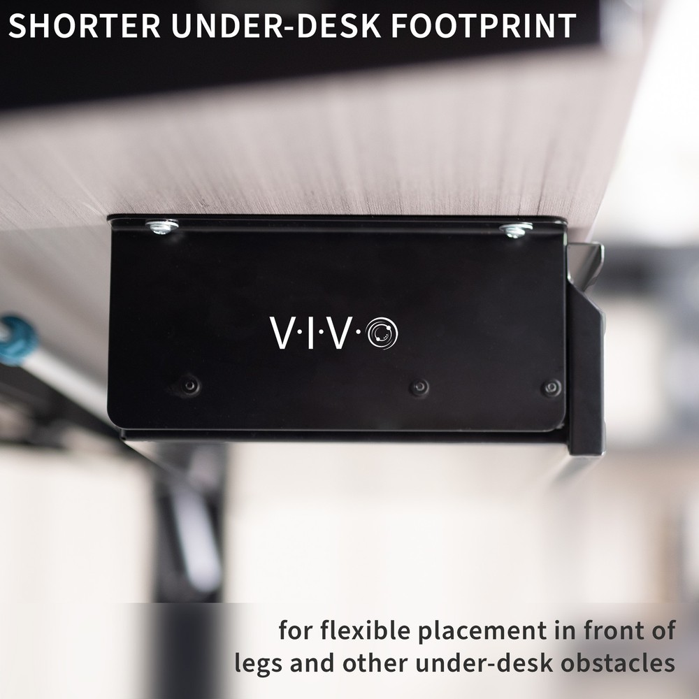 VIVO Black Space Saving 33" Pull Out Under Desk Storage Drawer without Shell