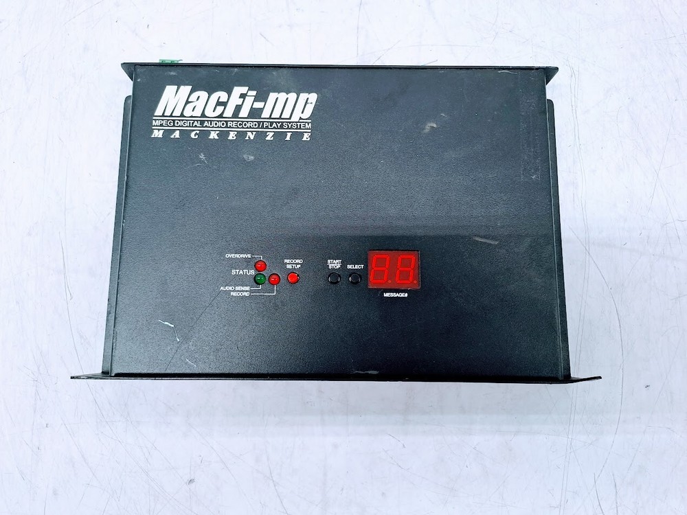 Macfi-mp MP3 MPEG Digital Audio Record/play system 9076-02894
